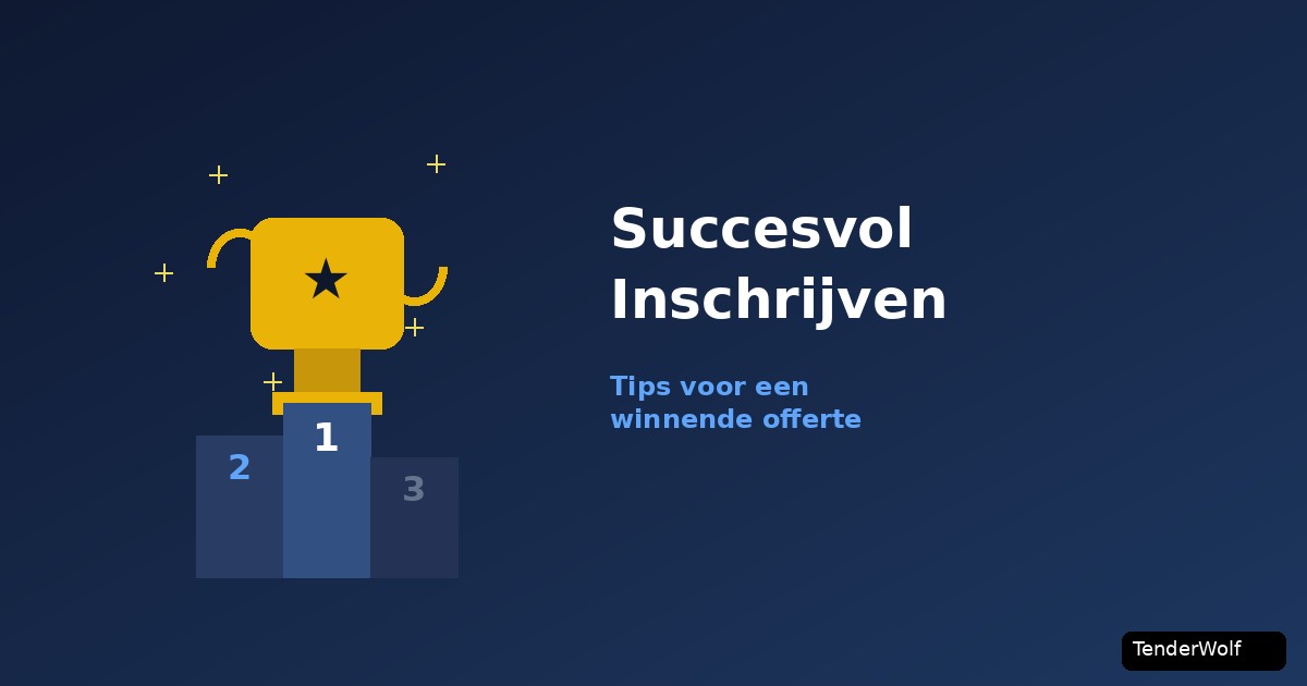 Equipo ganador de una licitación